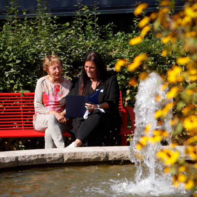 Beratungsgespräch im Seniorenzentrum Göttingen