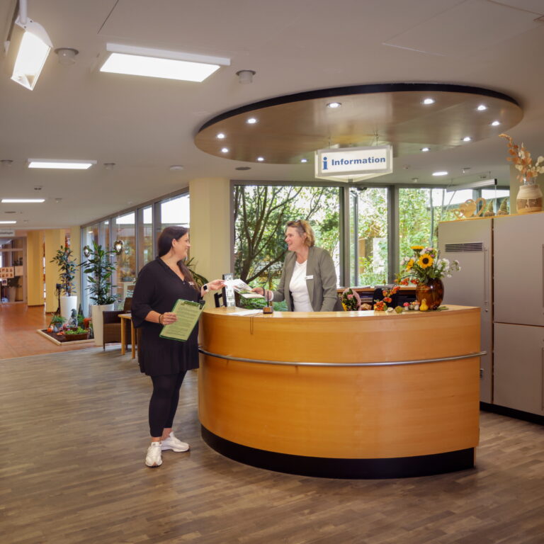 Empfangsbereich im Seniorenzentrum Göttingen
